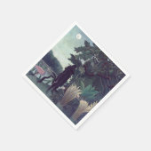 Henri Rousseau - Die Schlange Charmer Serviette (Ecke)