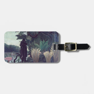 Henri Rousseau - Die Schlangenbeschwörerin Gepäckanhänger