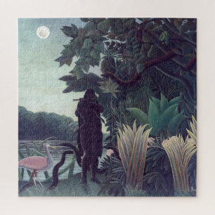 Henri Rousseau - Die Schlangenbeschwörerin Puzzle