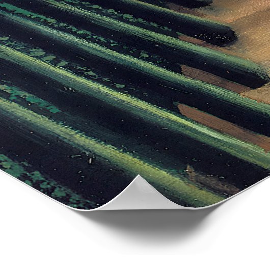 Henri Rousseau - Die Straße im Saint-Cloud-Park Poster (Ecke)