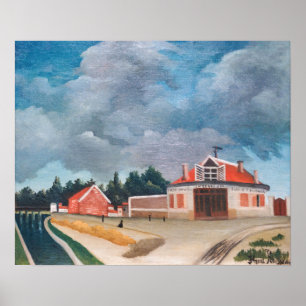 Henri Rousseau - Die Stuhlfabrik Poster