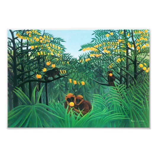 Henri Rousseau Die Tropen Fotodruck (Vorne)