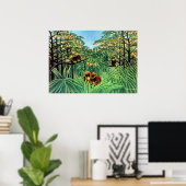 Henri Rousseau - Die Tropen Poster (Heimbüro)