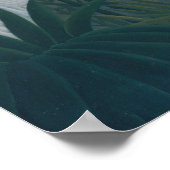 Henri Rousseau - Die Vergangenheit der Löwen Poster (Ecke)