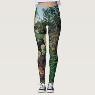 Henri-Rousseau-Dschungel-Leggings Leggings