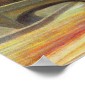 Henri Rousseau Eiffel Tower at Sunset Poster (Ecke)