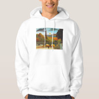 Henri Rousseau Eiffelturm bei Sunset Hoodie