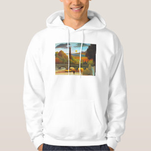 Henri Rousseau Eiffelturm bei Sunset Hoodie