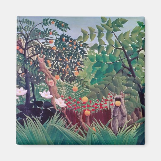 Henri Rousseau - Exotic Landscape Magnet (Vorne)
