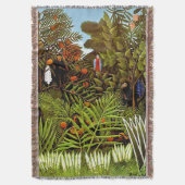 Henri Rousseau - Exotische Landschaft Dschungel Ku Decke (Vorderseite Vertikal)