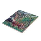 Henri Rousseau - Exotische Landschaft Fliese (Seite)