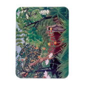 Henri Rousseau - Exotische Landschaft Magnet (Vertikal)