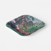 Henri Rousseau - Exotische Landschaft Pappteller (Gewinkelt)