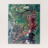 Henri Rousseau - Exotische Landschaft Puzzle (Vertikal)