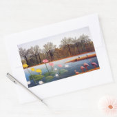 Henri Rousseau Flamingoes Stickers (Umschlag)