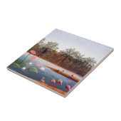 Henri Rousseau Flamingoes Tile Fliese (Seite)