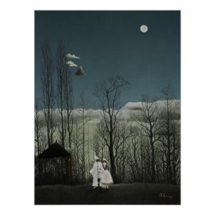 Henri Rousseau, französischer Karneval-Abend Poster