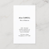 Henri Rousseau - Frau im Exotischen Wald - QR-Code Visitenkarte (Rückseite)