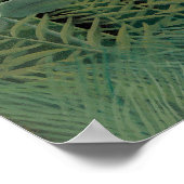 Henri Rousseau - Frau im Wald Poster (Ecke)