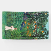 Henri Rousseau - Frauen wandern in einem exotische Banner (Horizontal)