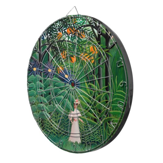 Henri Rousseau - Frauen wandern in einem exotische Dartscheibe (Vorderseite rechts)