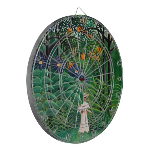 Henri Rousseau - Frauen wandern in einem exotische Dartscheibe (Vorderseite Links)