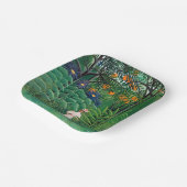 Henri Rousseau - Frauen wandern in einem exotische Pappteller (Gewinkelt)