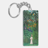 Henri Rousseau - Frauen wandern in einem exotische Schlüsselanhänger (Vorderseite links)