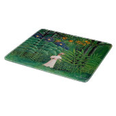 Henri Rousseau - Frauen wandern in einem exotische Schneidebrett (Ecke)