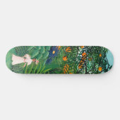 Henri Rousseau - Frauen wandern in einem exotische Skateboard (Horizontal)