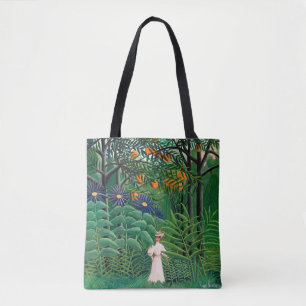 Henri Rousseau - Frauen wandern in einem exotische Tasche