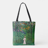 Henri Rousseau - Frauen wandern in einem exotische Tasche (Rückseite)