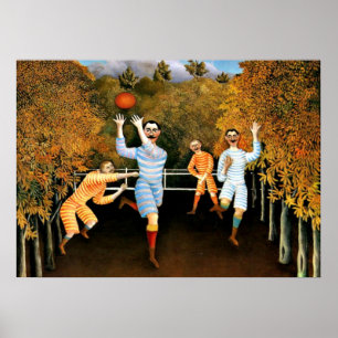Henri Rousseau - Fußballspieler Poster