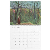 Henri Rousseau-Grafik Kalender (Mär 2027)