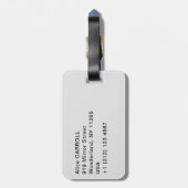 Henri Rousseau - Ich selbst Portrait Landschaft Gepäckanhänger (Rückseite vertikal)