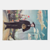 Henri Rousseau - Ich selbst Portrait Landschaft Geschirrtuch (Horizontal)