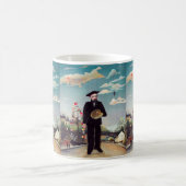 Henri Rousseau - Ich selbst Portrait Landschaft Kaffeetasse (Mittel)