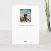 Henri Rousseau - Ich selbst Portrait Landschaft Karte (Rückseite)