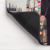 Henri Rousseau - Ich selbst Portrait Landschaft Mousepad (Ecke)