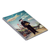 Henri Rousseau - Ich selbst Portrait Landschaft Notizblock (Rechte Seite)