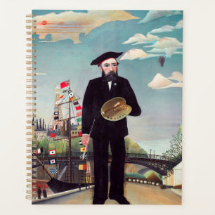 Henri Rousseau - Ich selbst Portrait Landschaft Planer