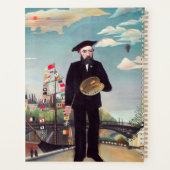 Henri Rousseau - Ich selbst Portrait Landschaft Planer (Rückseite)