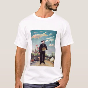 Henri Rousseau - Ich selbst Portrait Landschaft T-Shirt
