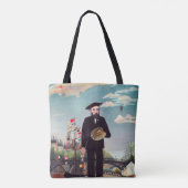 Henri Rousseau - Ich selbst Portrait Landschaft Tasche (Rückseite)