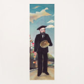 Henri Rousseau - Ich selbst Portrait Landschaft Yogamatte (Vorderseite)
