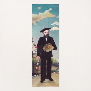 Henri Rousseau - Ich selbst Portrait Landschaft Yogamatte