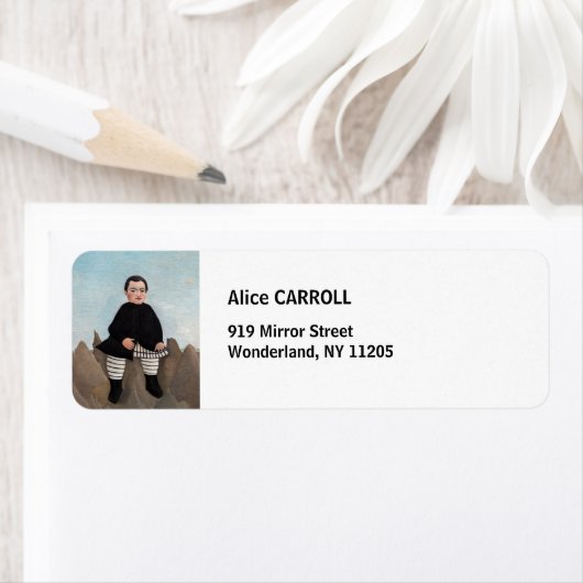 Henri Rousseau - Junge auf den Felsen (Insitu)