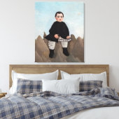 Henri Rousseau - Junge auf den Felsen Leinwanddruck (Insitu (Schlafzimmer))
