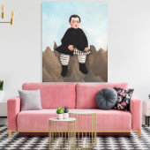 Henri Rousseau - Junge auf den Felsen Leinwanddruck (Insitu (Wohnzimmer))