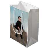 Henri Rousseau - Junge auf den Felsen Mittlere Geschenktüte (Vorderseite Schrägansicht)